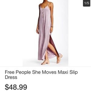 free people slip dress